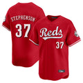 Seanshop C.Reds #37 Tyler Stephenson Player Red Home Limited Stitched Jerseys