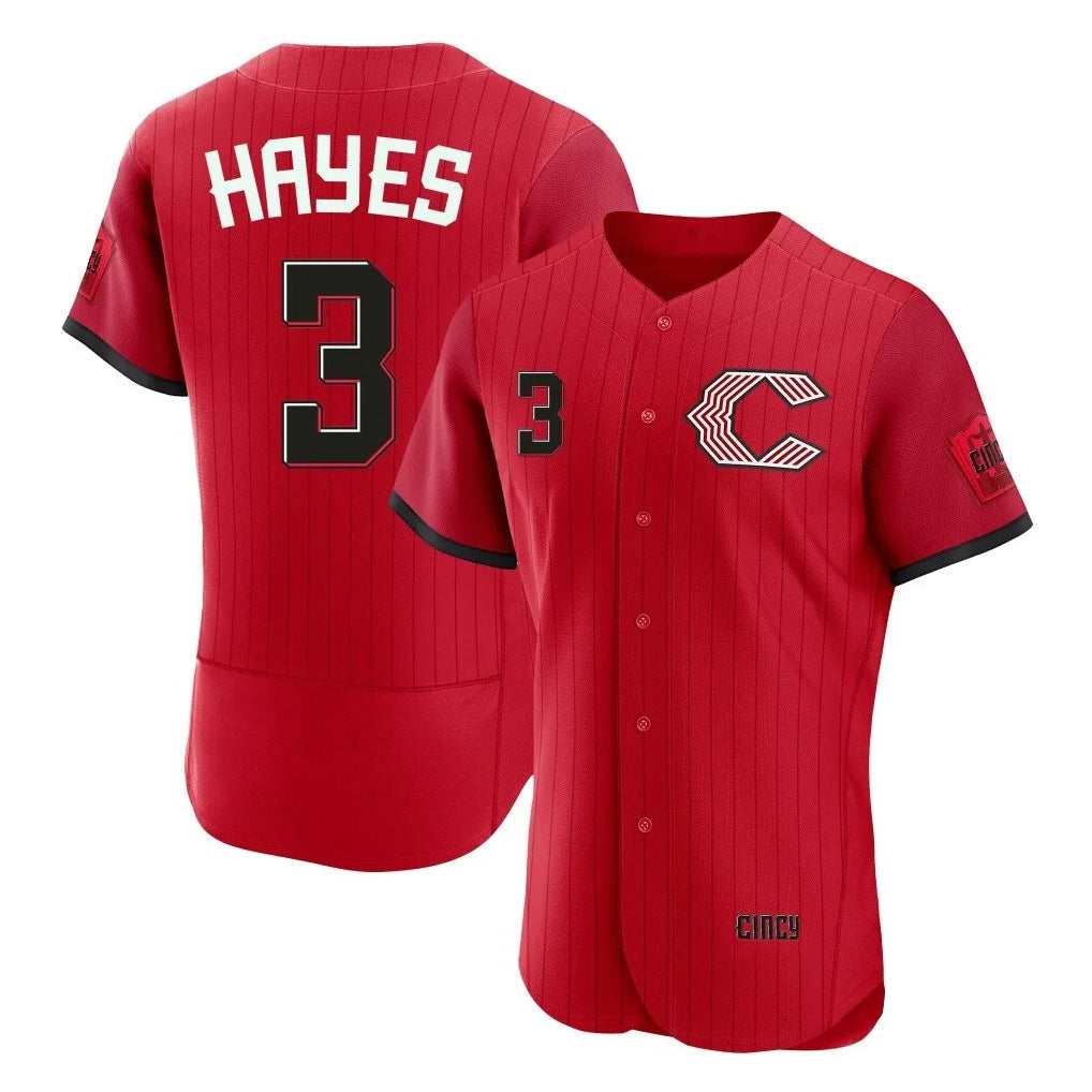 Seanshop C.Reds #3 Ke'Bryan Hayes Player Red 2026 City Connect Limited Elite Home Stitched Jerseys