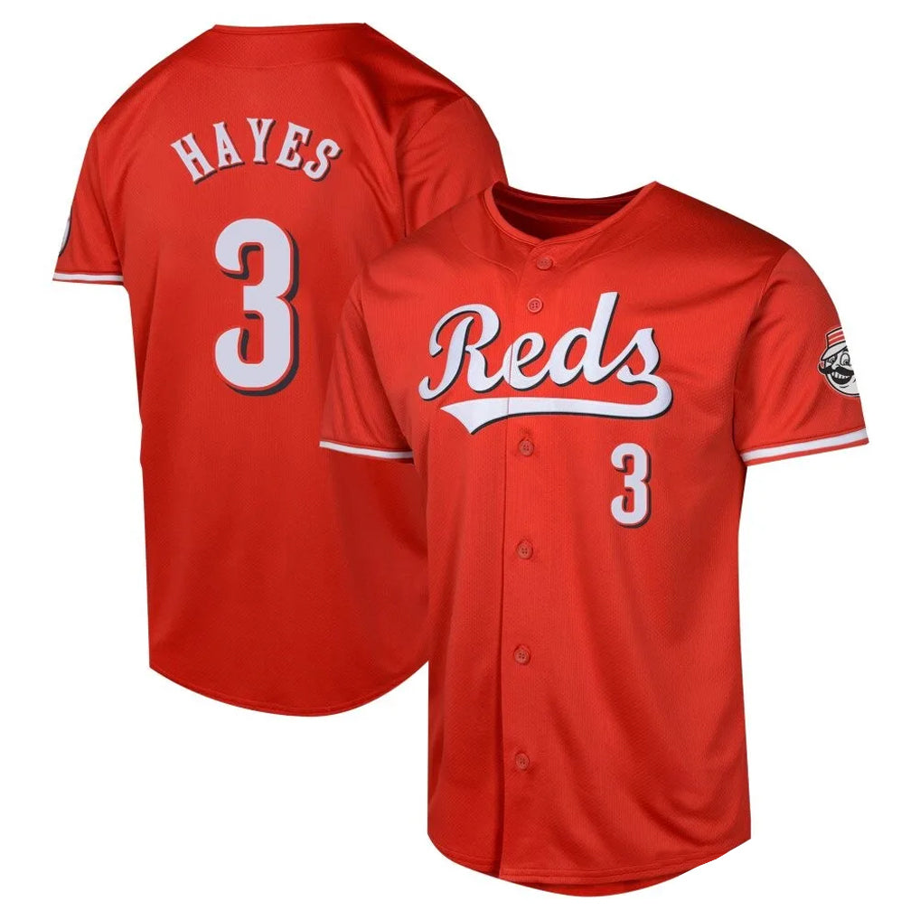 Seanshop C.Reds #3 Ke'Bryan Hayes Player Red 2026 City Connect Limited Home Stitched Jerseys