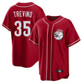 Seanshop C.Reds #3 Ke'Bryan Hayes Player Red Game Home Stitched Jerseys
