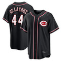 Seanshop C.Reds #44 Elly De La Cruz Player Black Fashion Out Home Game Stitched Jerseys