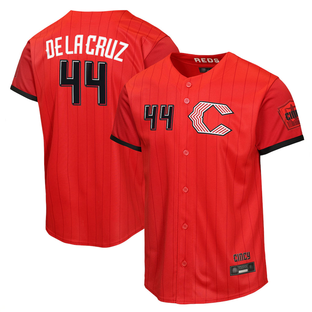 Seanshop C.Reds #44 Elly De La Cruz Player Red 2026 City Connect Limited Home Stitched Jerseys