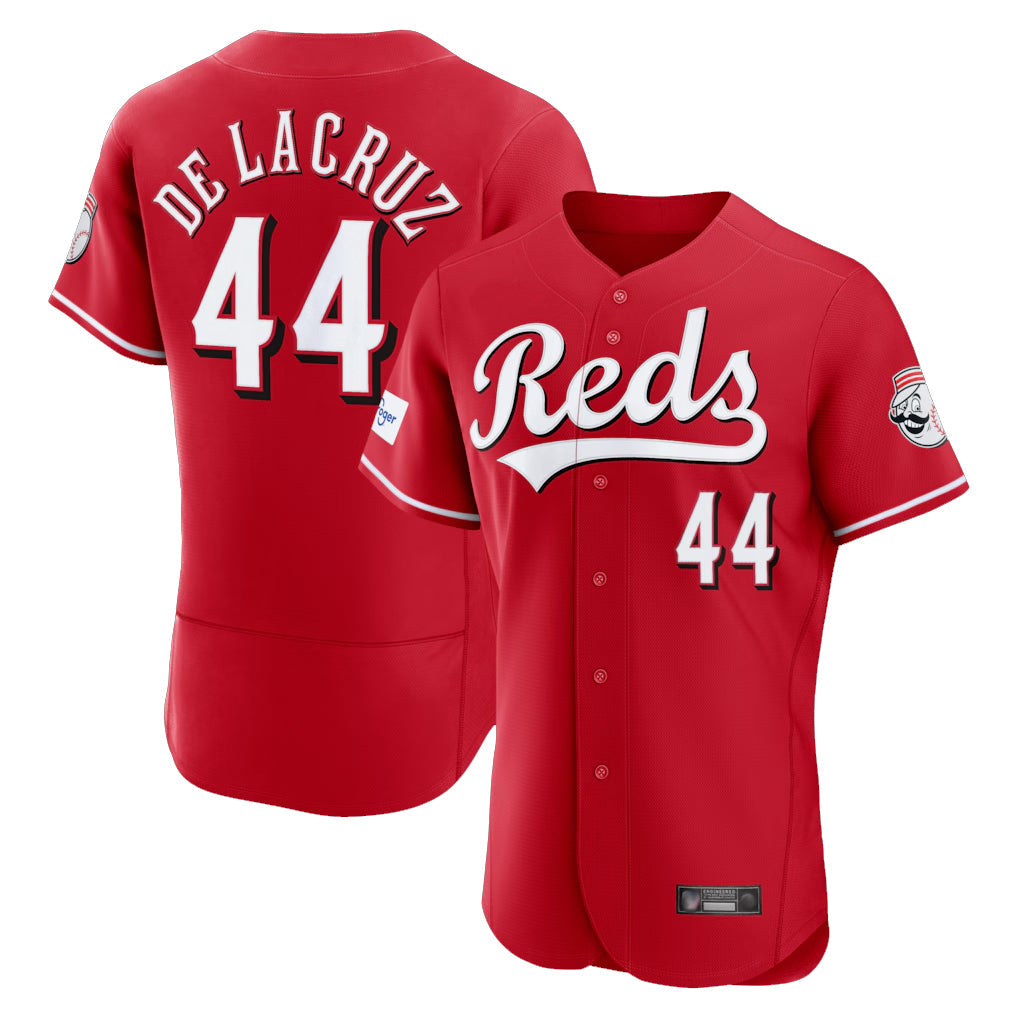 Seanshop C.Reds #44 Elly De La Cruz Player Red Limited Elite Home Stitched Jerseys