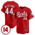 Seanshop C.Reds #44 Elly De La Cruz Player Red Vapor Premier Limited Home Stitched Jerseys
