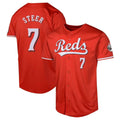 Seanshop C.Reds #7 Spencer Steer Player Red 2026 City Connect Limited Home Stitched Jerseys