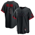 Seanshop C.Reds #9 Matt McLain Player Black City Connect Home Game Stitched Jerseys
