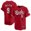 Seanshop C.Reds #9 Matt McLain Player Red Home Limited Stitched Jerseys