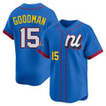 Seanshop C.Rockies #15 Hunter Goodman Player Blue National League All-Star Edition Home Limited Stitched Jerseys
