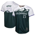 Seanshop C.Rockies #23 Kris Bryant Player Green City Connect Limited Home Game Stitched Jerseys