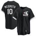 Seanshop C.White Sox #10 Chase Meidroth Player Black Spring Training Game Stitched Jerseys