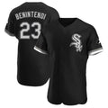 Seanshop C.White Sox #23 Andrew Benintendi Player Black Limited Elite Home Stitched Jerseys