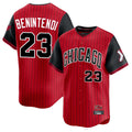 Seanshop C.White Sox #23 Andrew Benintendi Player Red City Connect Limited Home Stitched Jerseys