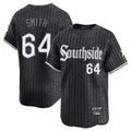 Seanshop C.White Sox #64 Shane Smith Player Black City Connect Limited Home Stitched Jerseys