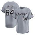 Seanshop C.White Sox #64 Shane Smith Player Gray Road Limited Home Stitched Jerseys