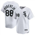 Seanshop C.White Sox #88 Luis Robert Jr Player White Stripe Limited Home Stitched Jerseys