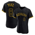 Seanshop C.White Sox #8 Kyle Teel Player Black Snake Skin City Limited Elite Home Stitched Jerseys