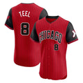 Seanshop C.White Sox #8 Kyle Teel Player Red City Connect Limited Elite Home Stitched Jerseys