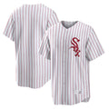 Seanshop C.White Sox ## White Sox Blank Player Red Stripe White Home Game Stitched Jerseys