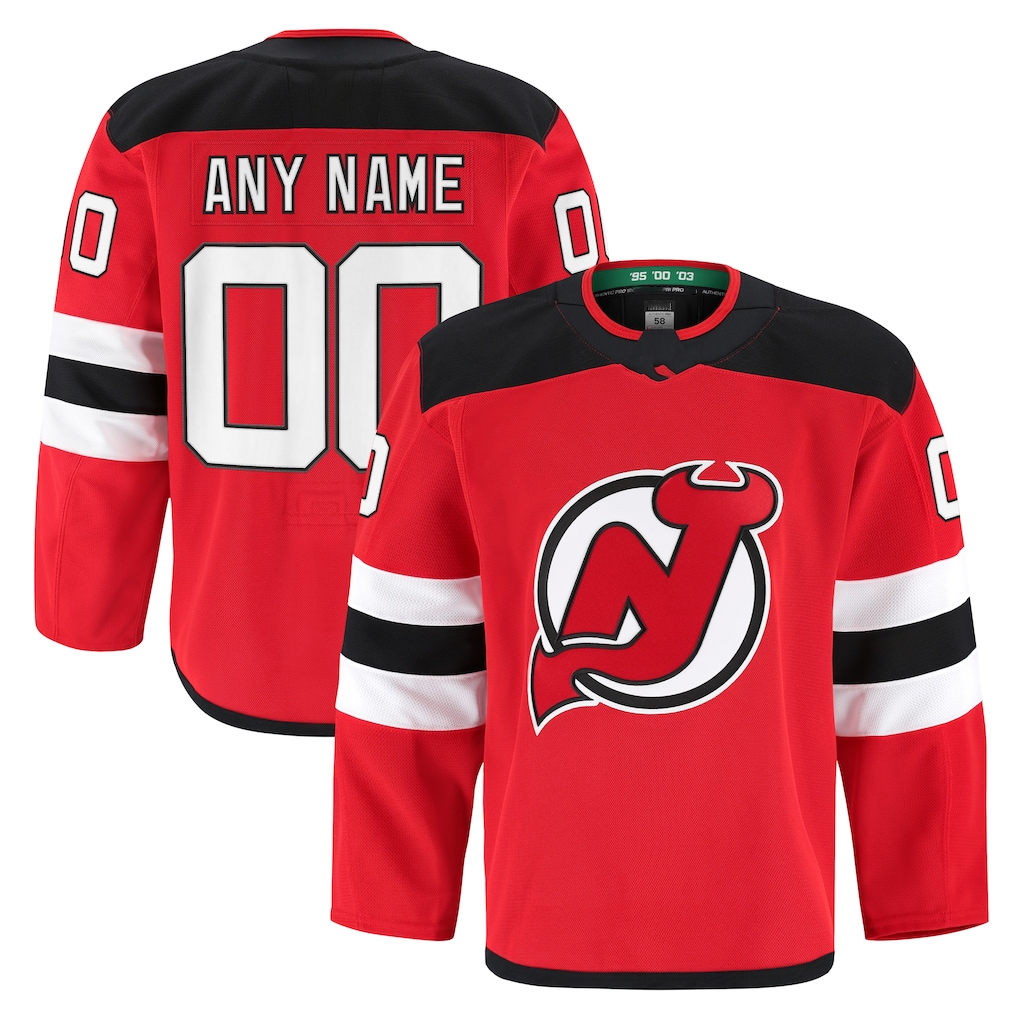 Seanshop Cheap NJ.Devils Red Home Authentic Pro Jerseys