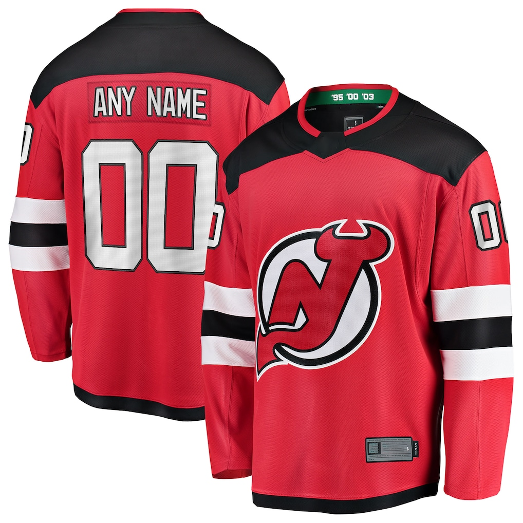 Seanshop Cheap NJ.Devils Red Home Breakaway Jerseys