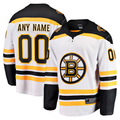 Seanshop Custom B.Bruins White Away Breakaway Stitched Jerseys