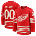 Seanshop Custom DR.Wings Red Centennial Premium Jerseys