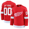 Seanshop Custom DR.Wings Red Home Premium Jerseys