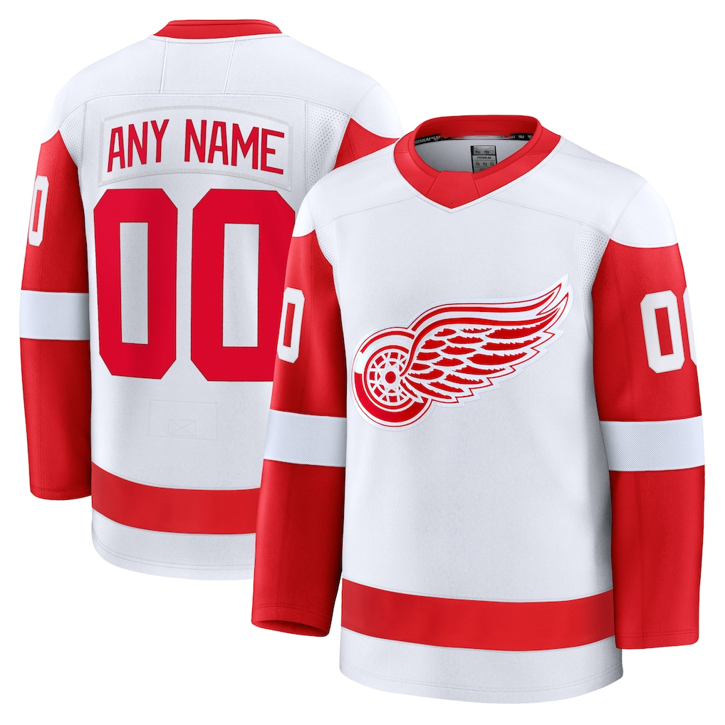 Seanshop Custom DR.Wings White Away Premium Jerseys