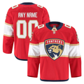 Seanshop Custom F.Panthers Red Home Authentic Pro Jerseys