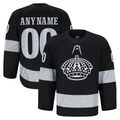 Seanshop Custom LA.Kings Black Alternate Authentic Pro Jerseys