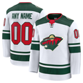 Seanshop Custom M.Wild White Away Premium Jerseys