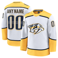 Seanshop Custom N.Predators White Away Premium Jerseys