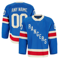 Seanshop Custom NY.Rangers Blue Centennial Authentic Pro Jerseys