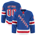 Seanshop Custom NY.Rangers Royal Home Authentic Pro Jerseys