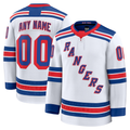 Seanshop Custom NY.Rangers White Away Premium Jerseys