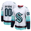 Seanshop Custom S.Kraken White Away Breakaway Jerseys