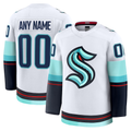 Seanshop Custom S.Kraken White Away Premium Jerseys
