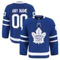 Seanshop Custom TM.Leafs Blue Home Authentic Pro Jerseys