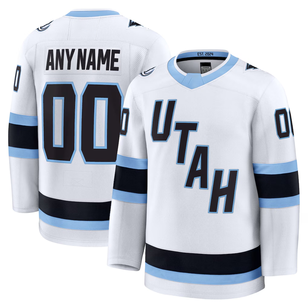 Seanshop Custom U.Mammoth White Away Premium Jerseys