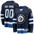 Seanshop Custom W.Jets Blue Home Breakaway Jerseys