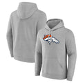 Seanshop D.Broncos Gray Pullover Hoodie Limited Blank Player Stitched Jerseys