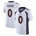Seanshop D.Broncos #0 Jonathon Cooper Player White Vapor Untouchable Limited Home Game Stitched Jerseys