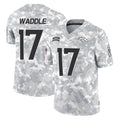 Seanshop D.Broncos #17 Jaylen Waddle Player Arctic Camo Salute To Service Limited Stitched Jerseys