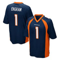 Seanshop D.Broncos #1 Evan Engram Player Navy Game Stitched Jerseys