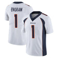 Seanshop D.Broncos #1 Evan Engram Player White Vapor Untouchable Limited Home Game Stitched Jerseys
