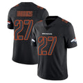 Seanshop D.Broncos #27 J.K. Dobbins Player Black Impact Limited Game Stitched Jerseys