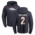 Seanshop D.Broncos #2 Pat Surtain II Player Navy Pullover Hoodie Limited Stitched Jerseys
