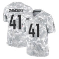 Seanshop D.Broncos #41 Drew Sanders Player Arctic Camo Salute To Service Limited Stitched Jerseys