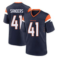 Seanshop D.Broncos #41 Drew Sanders Player Navy Home Game Stitched Jerseys