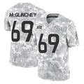 Seanshop D.Broncos #69 Mike McGlinchey Player Arctic Camo Salute To Service Limited Stitched Jerseys